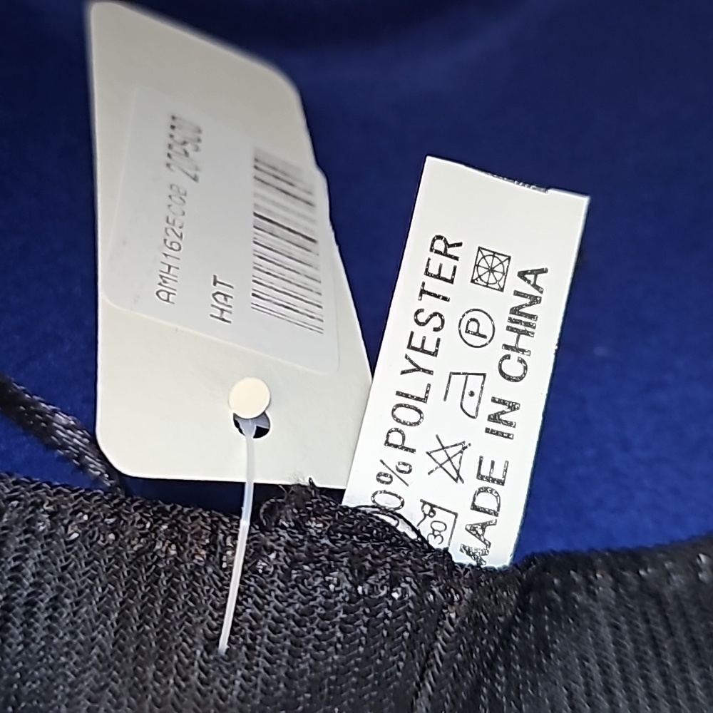 NWT Fedora Hat royal blue - Picture 6 of 9